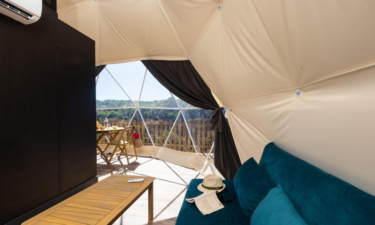 Les Domes Des Gorges Hotel Ruoms Luaran gambar