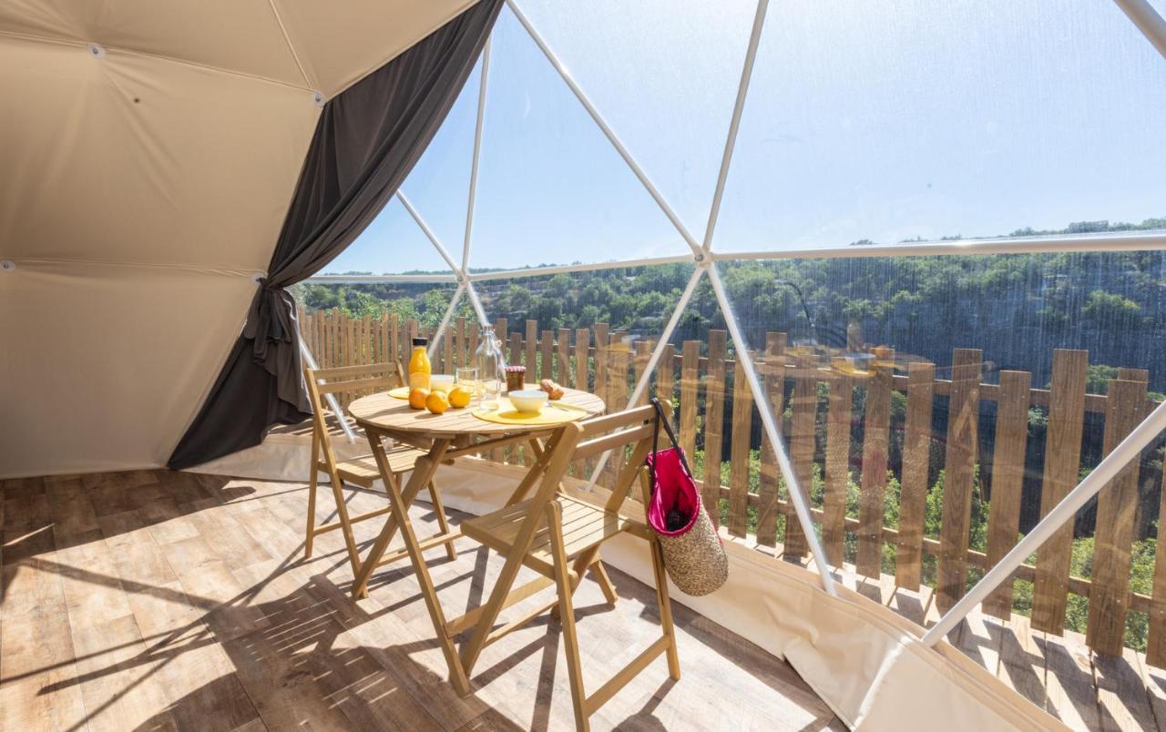 Les Domes Des Gorges Hotel Ruoms Luaran gambar