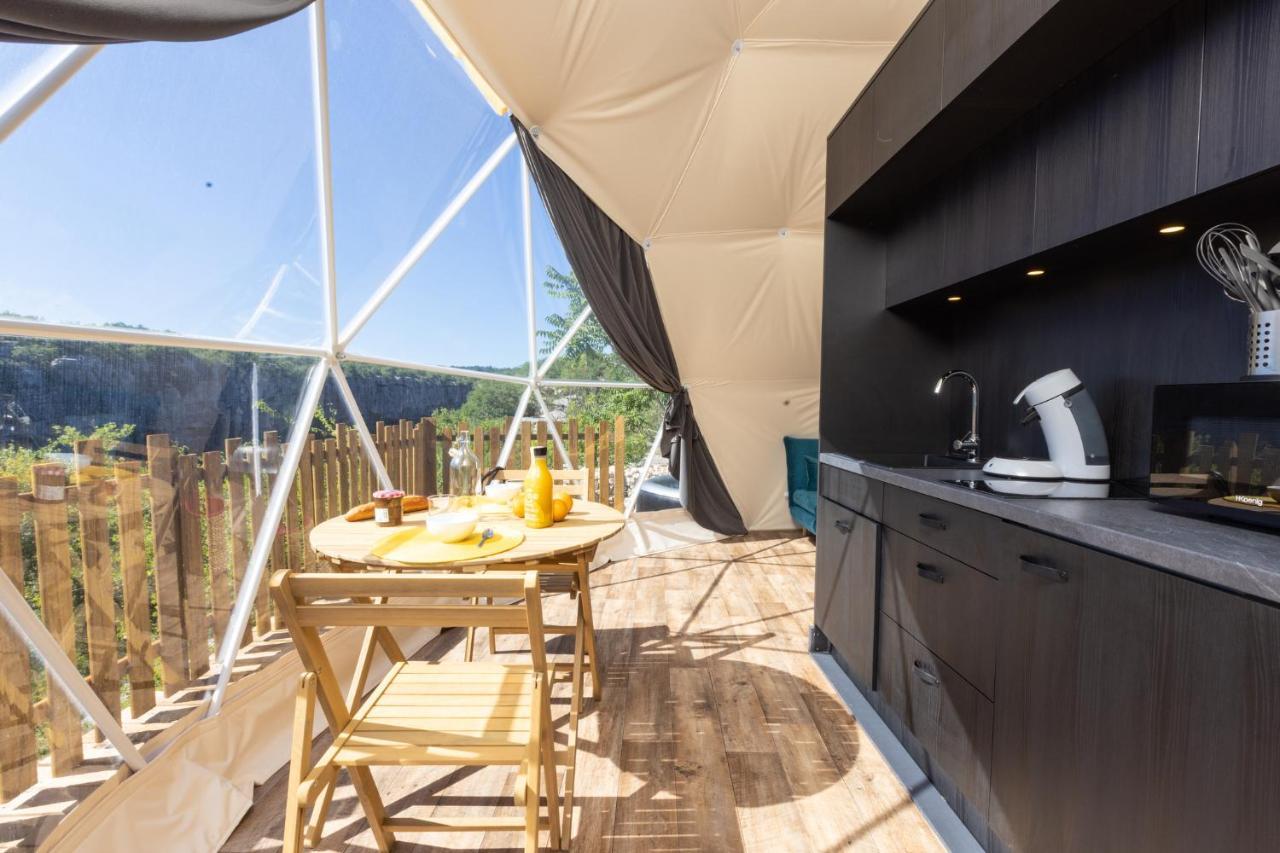 Les Domes Des Gorges Hotel Ruoms Luaran gambar